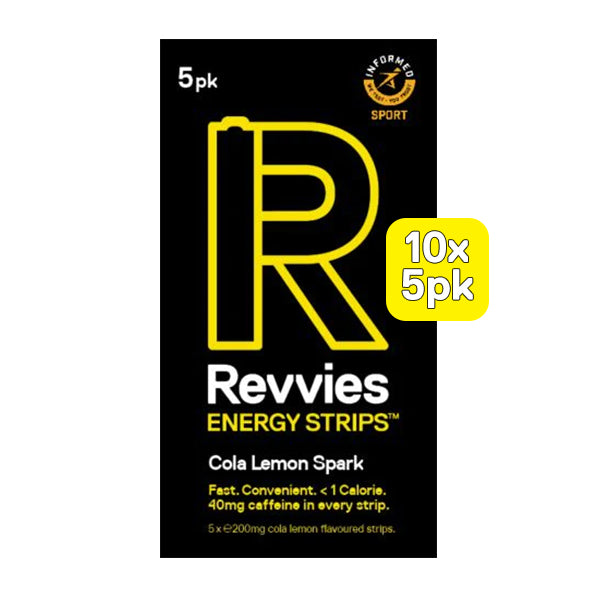 Revvies Cola Lemon Spark (10 x 5 Pack)